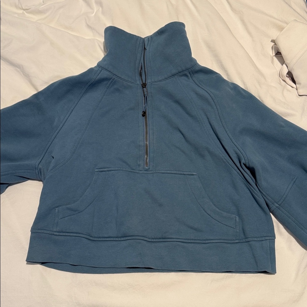 Lululemon Scuba Oversized Funnel-Neck Half Zip
